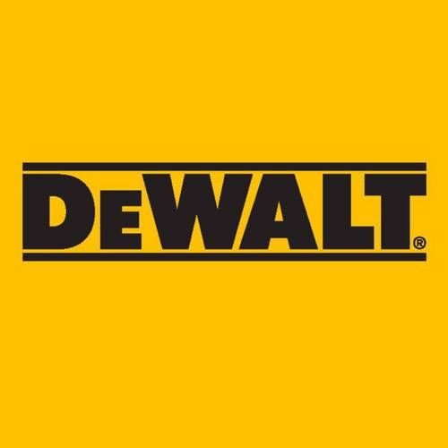 DeWalt logo representing power and hand tools