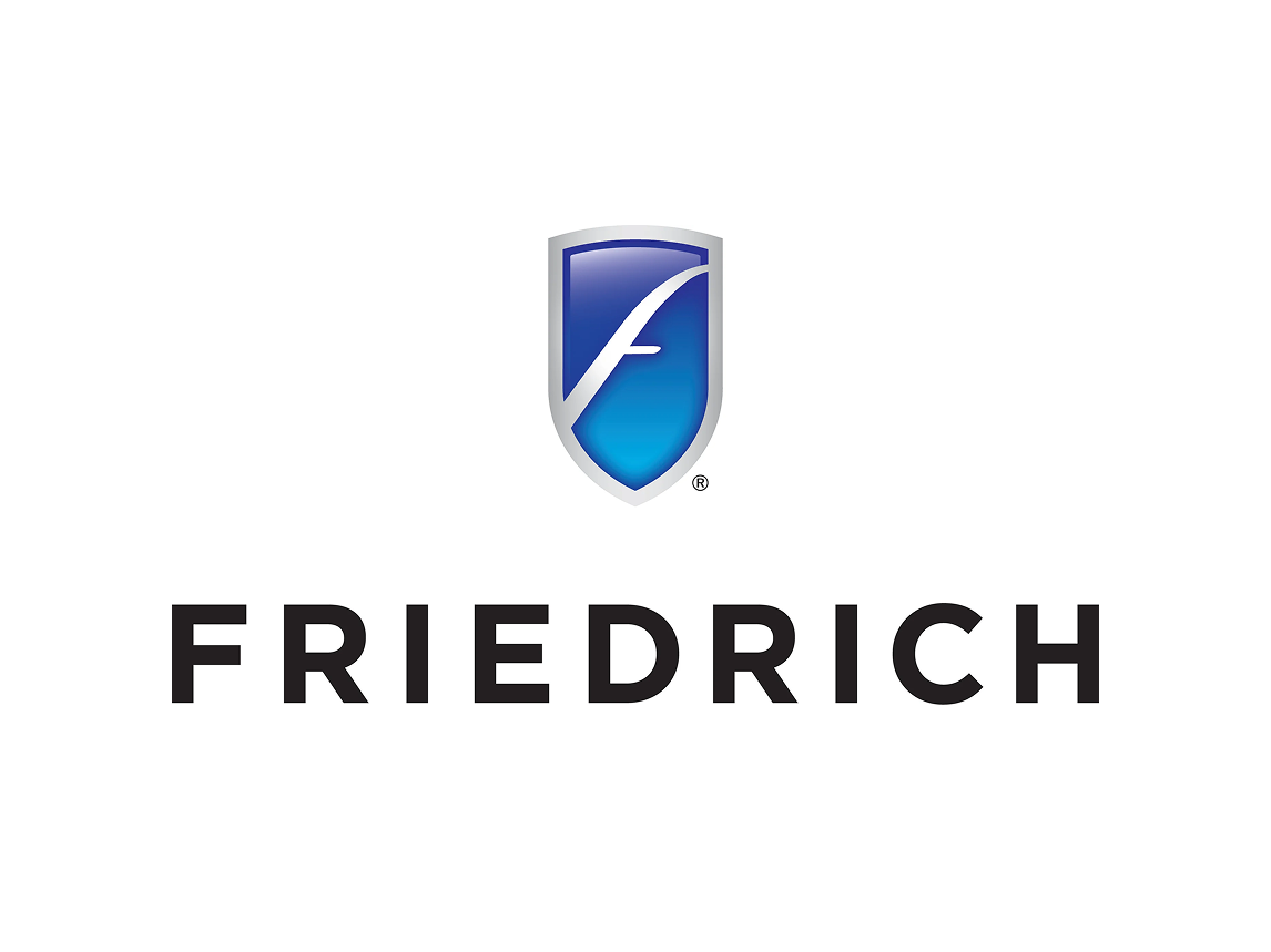 Friedrich logo for premium air conditioning solutions