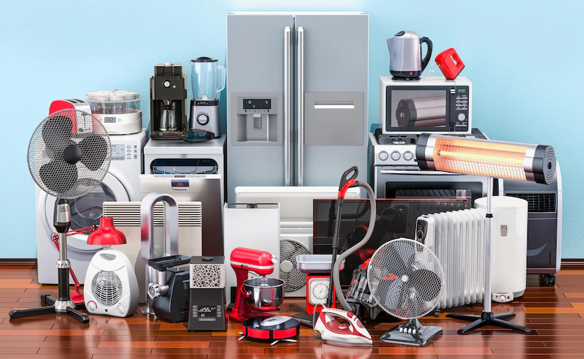Electrical appliances and components for installation